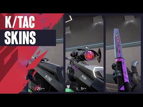 Ktac Skins Showcase - Valorant Battlepass Skins