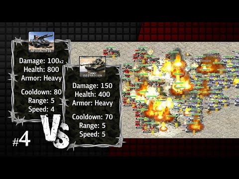 Red Alert 2: YR - Apocalypse vs Tank Destroyer [Battle] #4
