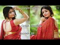 Saree Sundori Episode 28 Rupsa Saha Red Laheriya Saree Bong Crush Danger Fashion Vlog 2024