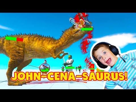 NEW DINOSAUR UPDATE IS AWESOME! Animal Revolt Battle Simulator Update