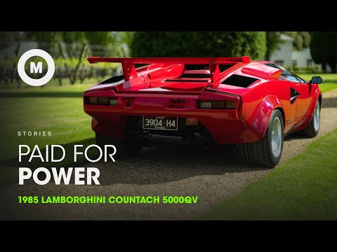 Paid For Power | STORIES | 1985 Lamborghini Countach 5000QV