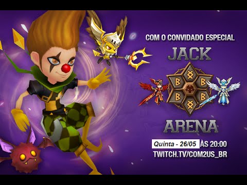 Live oficial da Com2US com Desperado e Jack Tricken, hoje as 20:00 !