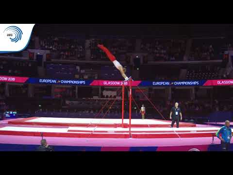 Joachim WINTHER (DEN) - 2018 Artistic Gymnastics Europeans, qualification high bar
