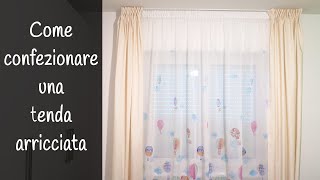 Tutorial - Confezione tenda