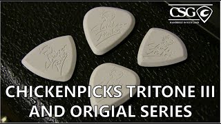 Video thumbnail for Gear Review: ChickenPicks Tritone III and Original Series by Science of Loud
