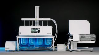 Digital Dissolution Tester with Automated Sampling | DT 950 Series Offline Setup | Erweka