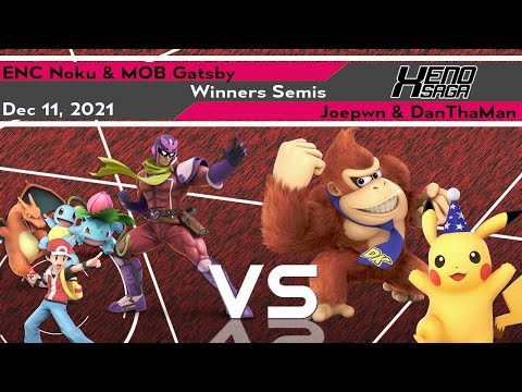 [Smash Ultimate] ENC  Noku & MOB  Gatsby vs Joepwn & DanThaMan - Xenosaga XXXVIII (W.Semis)