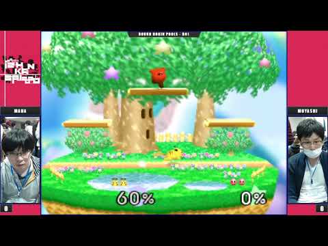 Kansai 2020 Pools - Moyashi (Kirby) Vs. Maha (Pikachu) Super Smash Bros - SSB64