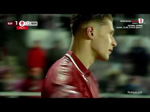 REZUMAT: Rapid - Metaloglobus 1-0. Chinuială în Giuleşti cu ultima clasată. Dobre, gol pe final