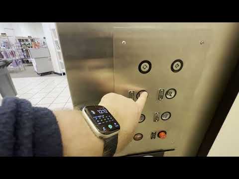 Vintage 1985 Montgomery Hydraulic Elevator at JCPenney - Valley View Mall - Roanoke, VA