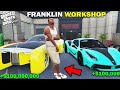 GTA 5 : Franklin Open A New Workshop With Luxury Concept Cars in GTA 5 ! (GTA 5 Mods)