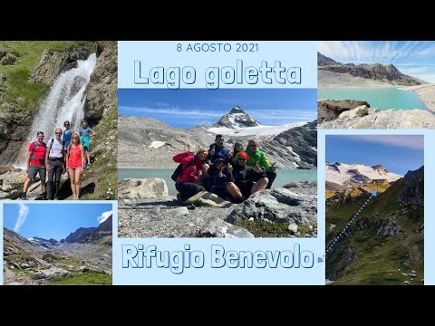 Rifugio Benevolo e lago Goletta