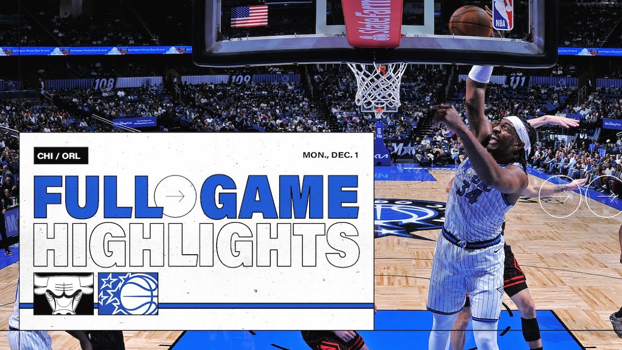 FULL GAME HIGHLIGHTS: CHICAGO BULLS VS. ORLANDO MAGIC 12.01.25