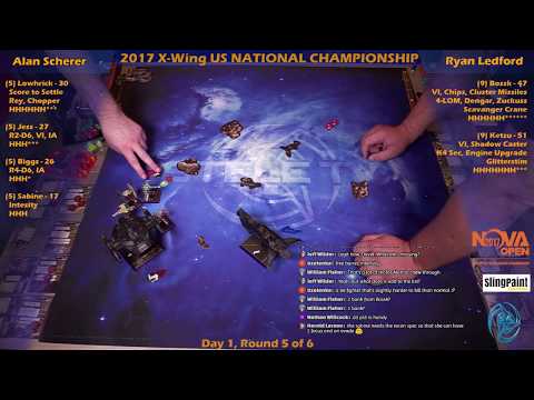 2017 X-Wing US Nationals DAY 1, ROUND 5