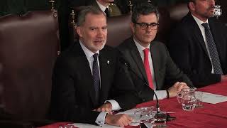 Palabras de Su Majestad el Rey en la entrega de despachos a la LXIII promoción de la Carrera Fiscal