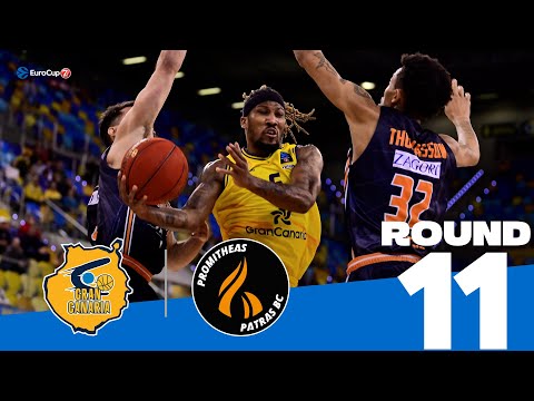 Gran Canaria dominates Promitheas! | Round 11 Highlights |2022-23 7DAYS EuroCup