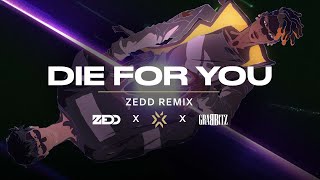 Cover art for Valorant 〈Die For You〉- Zedd Remix