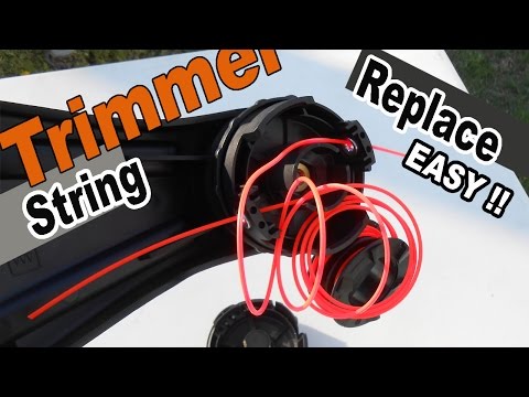 So ersetzen Sie den Faden des Fadentrimmers - Echo SRM 225 Speed ​​Feed-Kopf