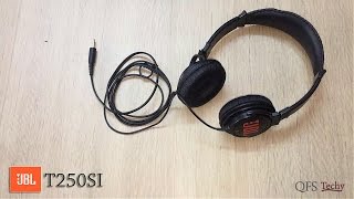Video thumbnail for JBL T250SI On the Ear Headphone Review by SEANIK Gaming