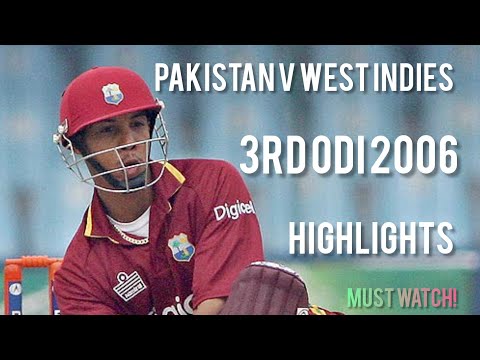 Pakistan V West Indies | 3rd ODI 2006 | Full Highlights | Must Watch!