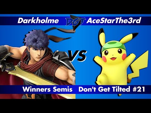 Don't Get Tilted #21 (Winners Semis) - Darkholme (Ike) vs. AceStarThe3rd (Pikachu)