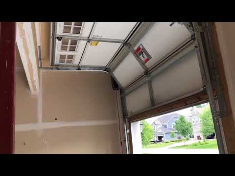 High-lift Spring System with Side-mounted Garage Door Opener