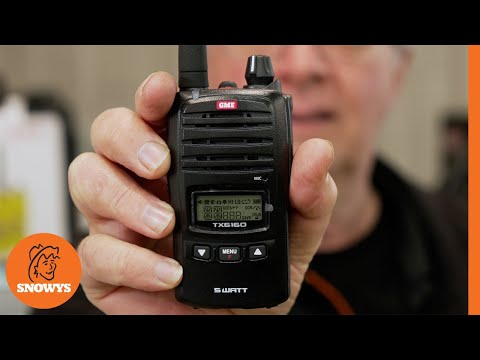 GME 5 Watt UHF CB Handheld Radio TX6160X