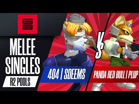 Panda Red Bull | Plup vs 404 | Sdeems - Melee Singles Pools - Genesis 8