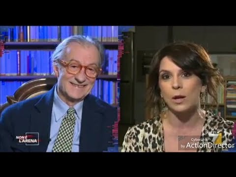 VITTORIO FELTRI sulla prof incinta dall'alunno 13enne. EPICO vs Sessuologa  Non é l'arena 17/2/19
