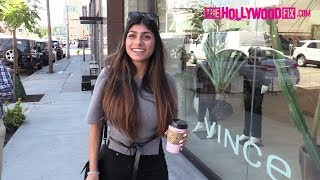 Mia Khalifa Speaks On "Out of Bounds" Sports Show With Gilbert Arenas & Has A Message For Haters