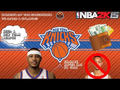 NBA 2K15 MyLeague Ep. 13 BIGGEST BLOCKBUSTER TRADE OF ALL TIME!!!! Knicks Offseason