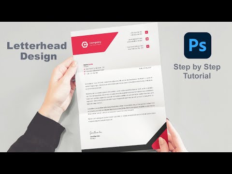 Letterhead Design In Adobe Photoshop