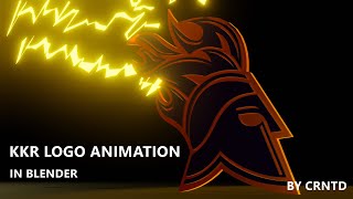 KKR LOGO ANIMATION | Kolkata Knight Riders | Logo Cinematography | #KKR #LOGO ANIMATION #Abstract