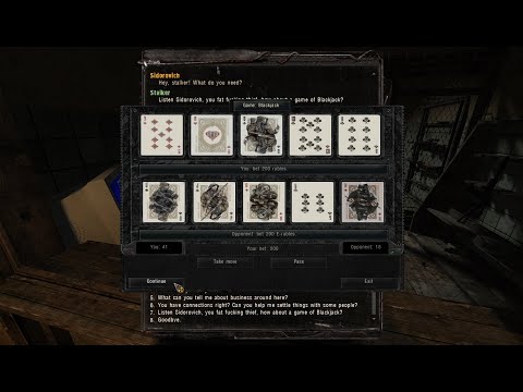 Stalker Anomaly: Blackjack (21 очко ) addon