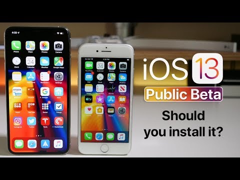 iOS 13 Public Beta is Out! - Should you install it? Video