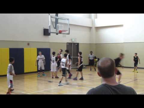 Bay City Red 2 vs PlayOn - 8th Grade Boys - 2015 BullDawgs Santa Cruz Tourney