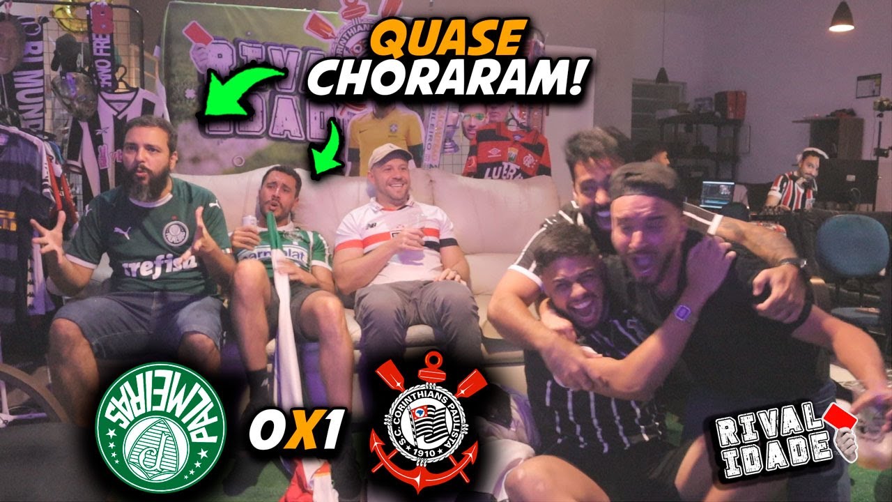 React Palmeiras 0x1 Corinthians | Melhores momentos | Gols | Paulistão