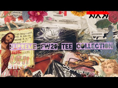 SUPREME FW20 TEE COLLECTION
