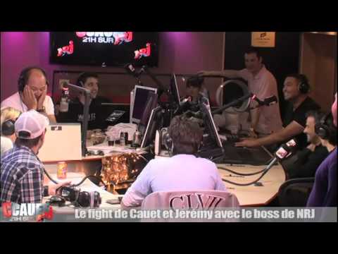 Fight de Cauet et Jérémy avec le boss de NRJ