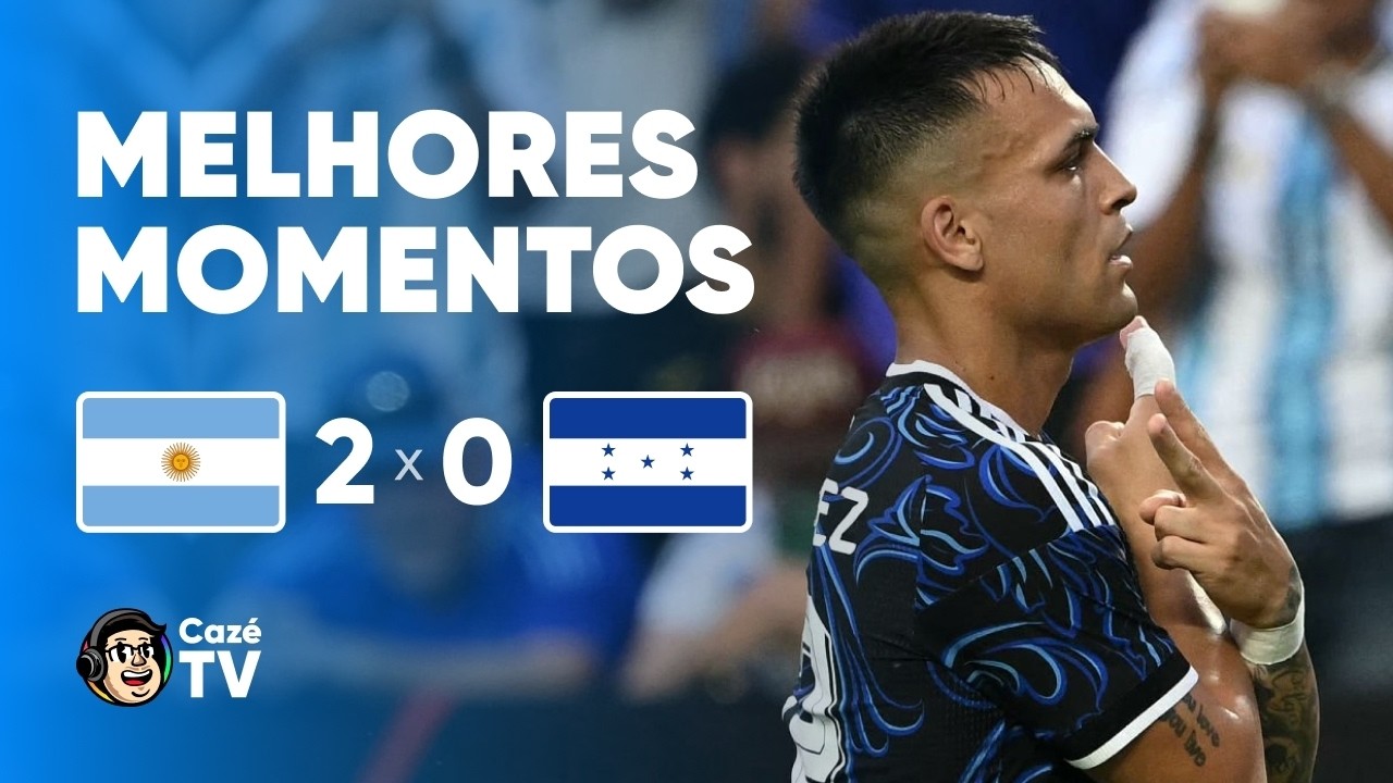 MELHORES MOMENTOS: ARGENTINA 2 X 0 HONDURAS | AMISTOSOS PRÉ-COPA DO MUNDO 2026