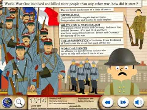 World War One - WW1 For Kids Video