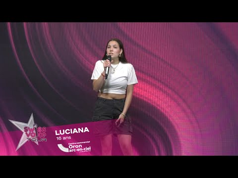 Luciana 16 ans - Swiss Voice Tour 2023, Centre Commercial Oron Arc-En-Ciel
