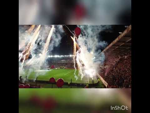 16.7.2023 Clásico del Sur Lanús-Banfield(Argentina,Barra,Pyro,Support)