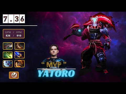 [ YATORO ] CARRY Juggernaut | MVP Performance | Dota 2 Pro Gameplay