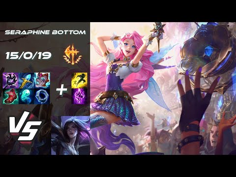 BOTTOM Seraphine vs Kai'Sa - EU Grandmaster Patch 14.22