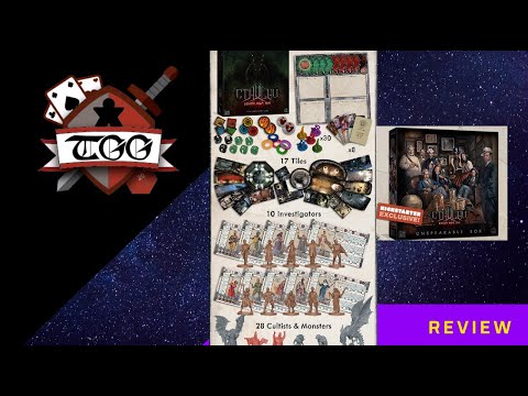 Cthulhu Death May Die Unspeakable Box Review