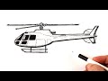 How to draw a Helicopter Easy