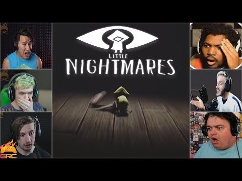 Gamers Reactions to the Six Eating a Gnome | Little Nightmares