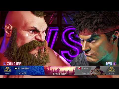 SF6 - Ryu (Aflixx) vs Zangief (DazedRabbit) - Street Fighter 6