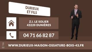 preview picture of video 'Construction maisons bois - Dunières (43) - DURIEUX ET FILS'